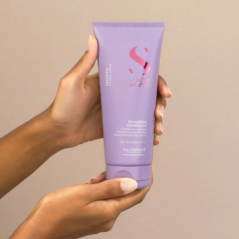 Alfaparf Semi Di Lino Smoothing Conditioner 200ml-Moisturizing Conditioner-Beauty and hair supply