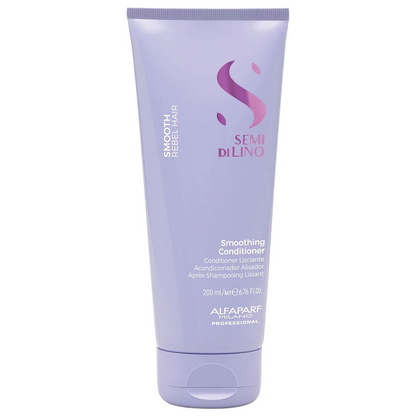 Alfaparf Semi Di Lino Smoothing Conditioner 200ml-Moisturizing Conditioner-Beauty and hair supply
