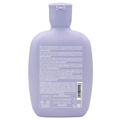 Alfaparf Semi Di Lino Smoothing Low Shampoo 250ml-Gentle Shampoo-Beauty and hair supply