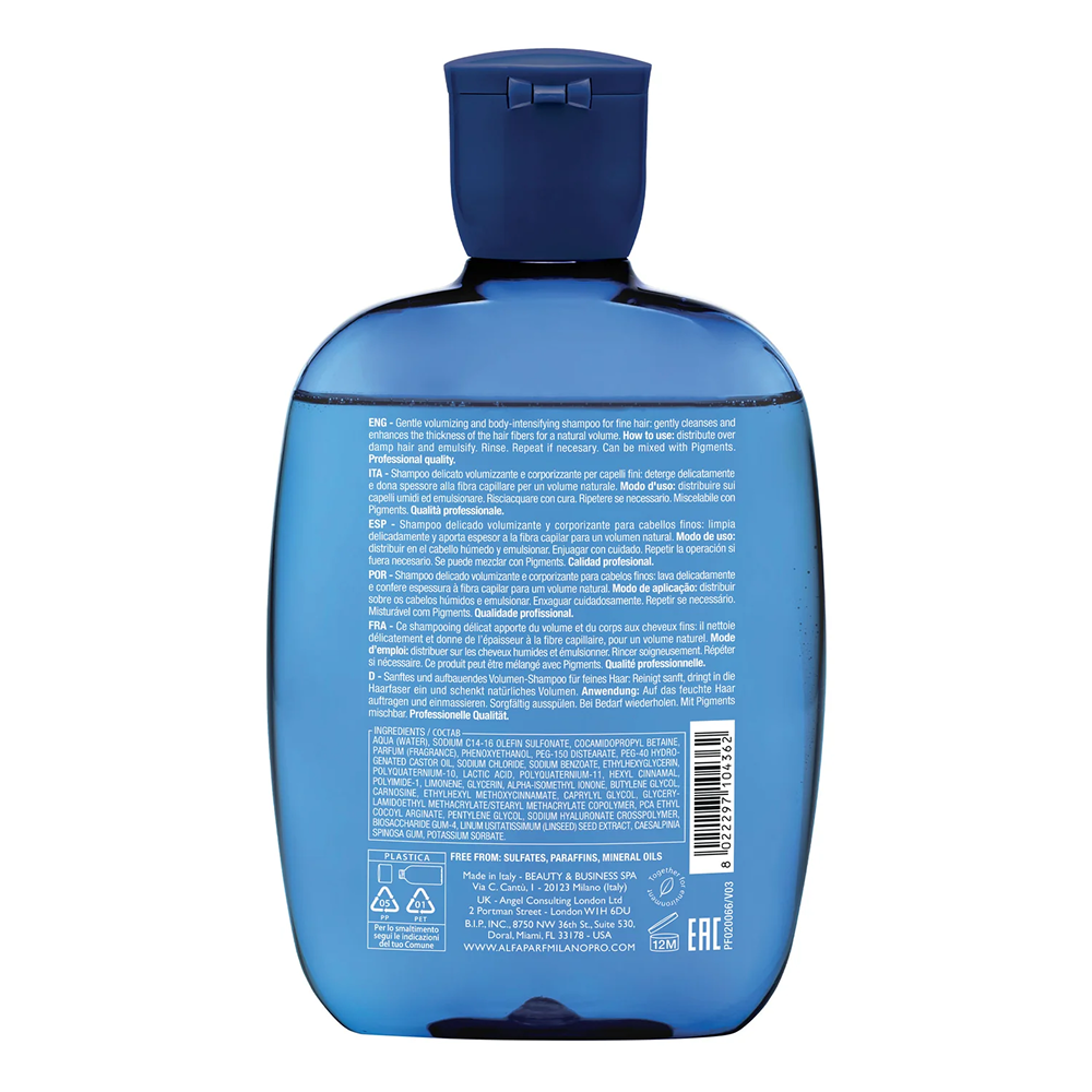 Alfaparf Semi Di Lino Volumizing Low Shampoo 250ml-Volumizing Shampoo-Beauty and hair supply