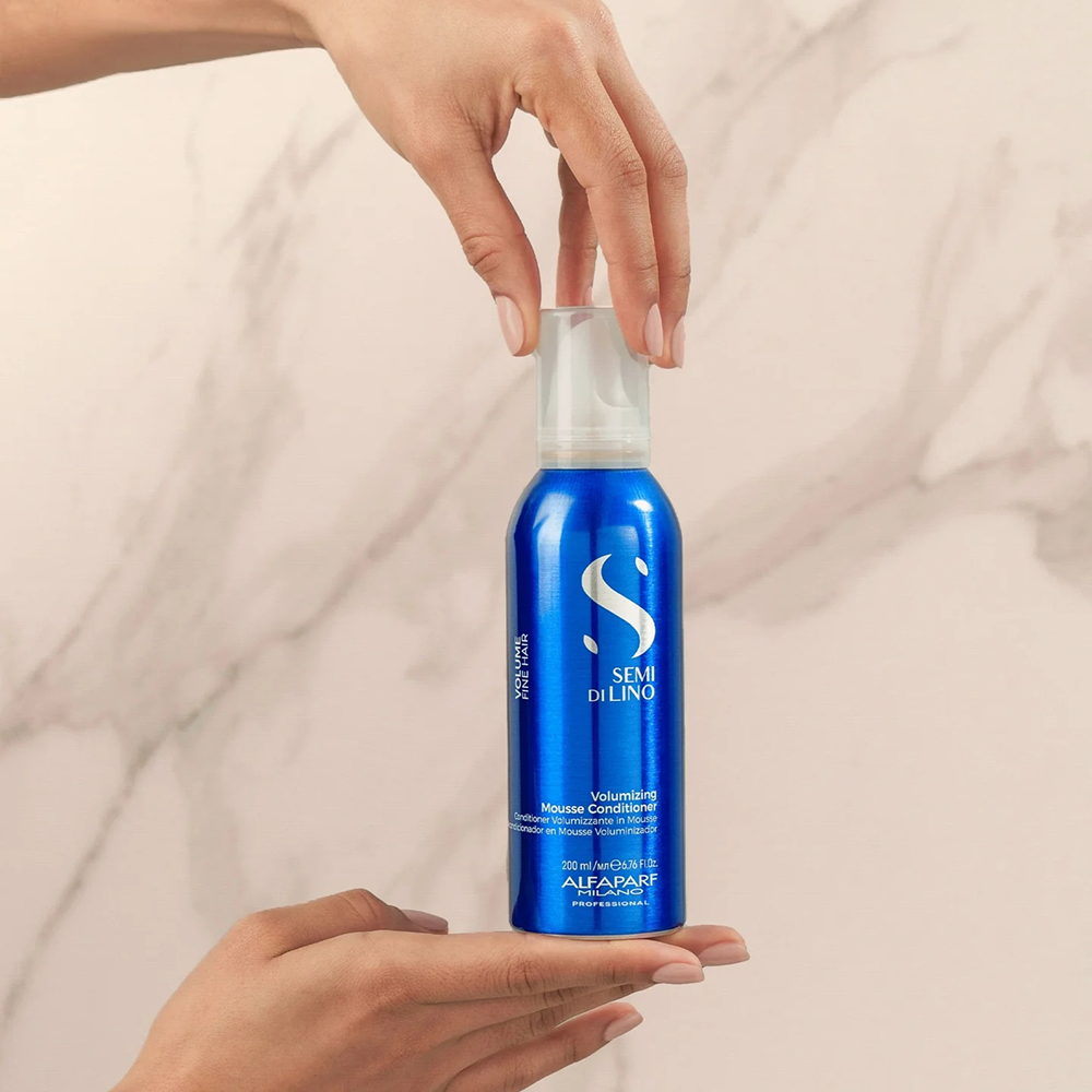 Alfaparf Semi Di Lino Volumizing Mousse Conditioner 200ml-Volumizing Conditioner-Beauty and hair supply