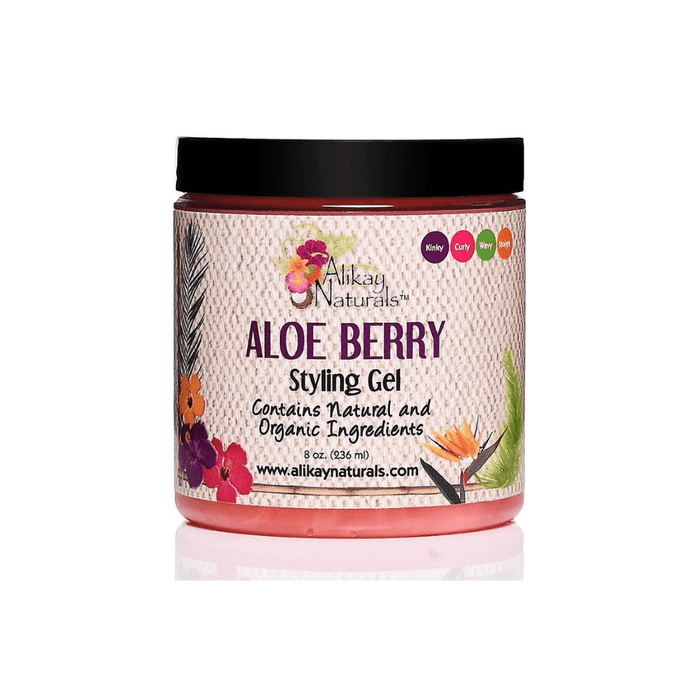 Alikay Naturals Aloe Berry Styling Gel 227g - Beauty and Hair Supply