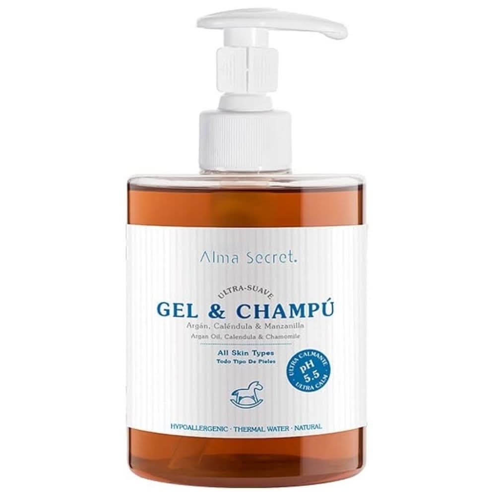 Alma Secret 5 Gel &amp; Shampoo 500ml-Cleansing Gel-Beauty and hair supply