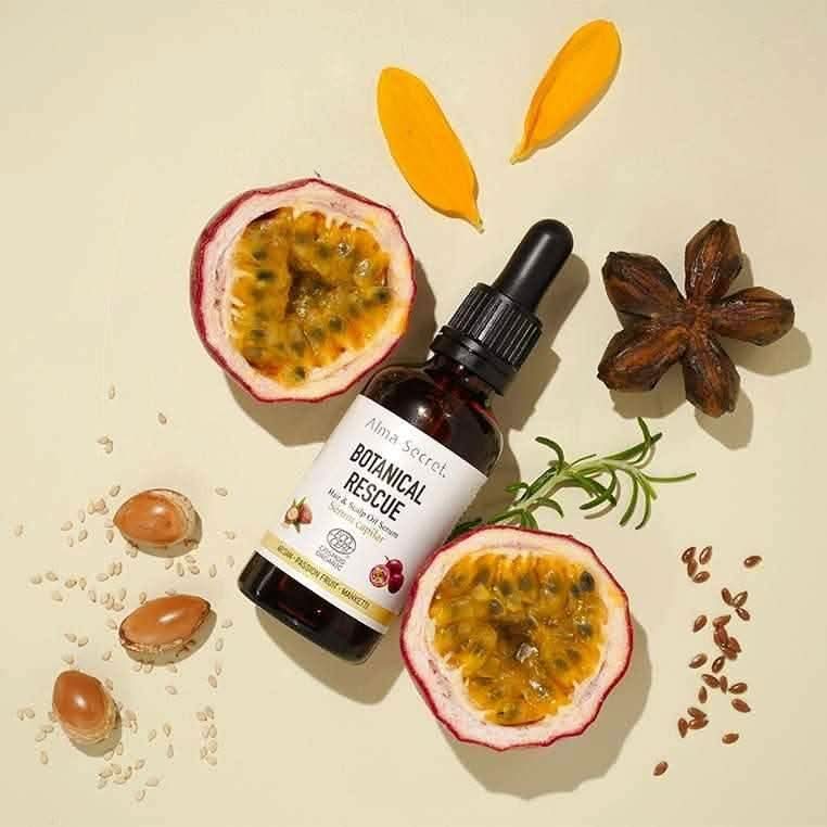 Alma Secret Botanical Rescue Hair Serum 50ml-Styling Serum-Beauty and hair supply