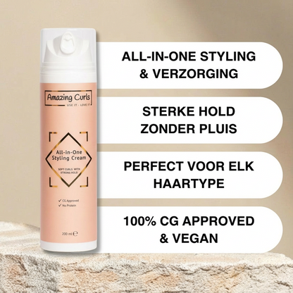 Amazing Curls All-in-One Styling Cream 200ml-Styling Cream-Beauty and hair supply