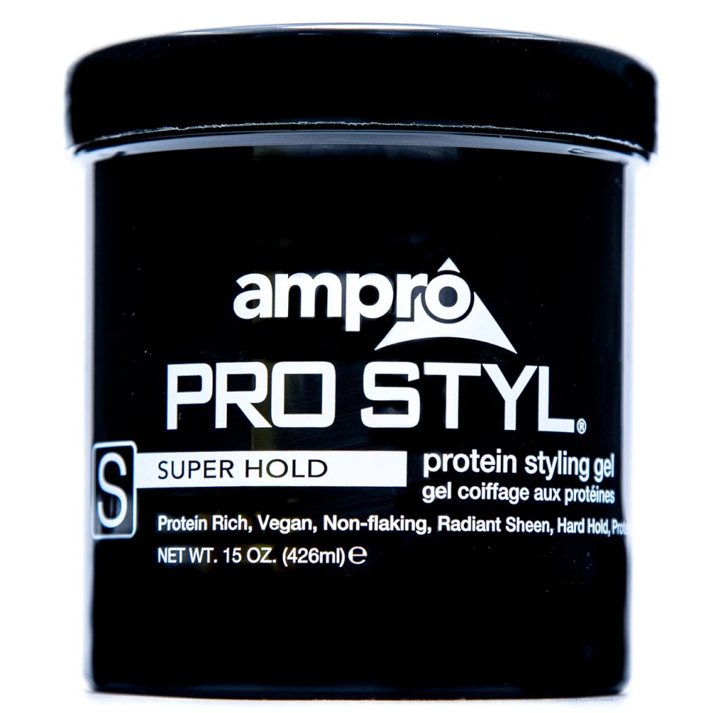 Ampro Protein Styling Gel Super 15oz-All-Beauty and hair supply