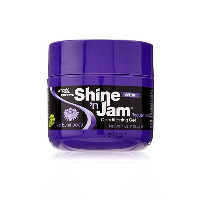 Ampro Shine 'n Jam Regular Hold Conditioning Gel 113.5g - Beauty and Hair Supply