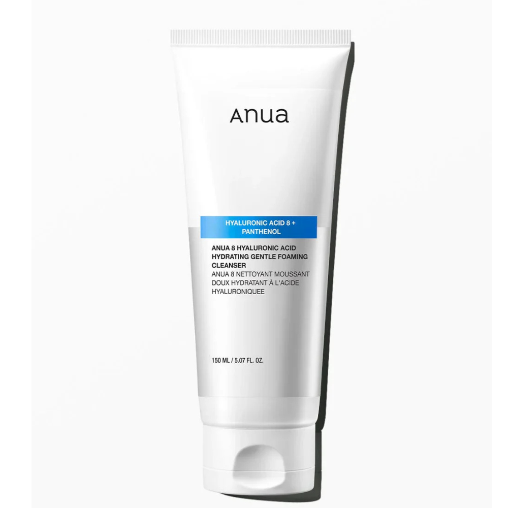 Anua 8 Hyaluronic Acid Hydrating Gentle Foaming Cleanser 150ml-Foam Cleanser-Beauty and hair supply