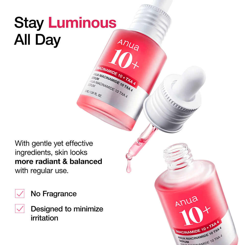 Anua Niacinamide 10% + TXA 4% Serum 30ml-Niacinamide Serum-Beauty and hair supply