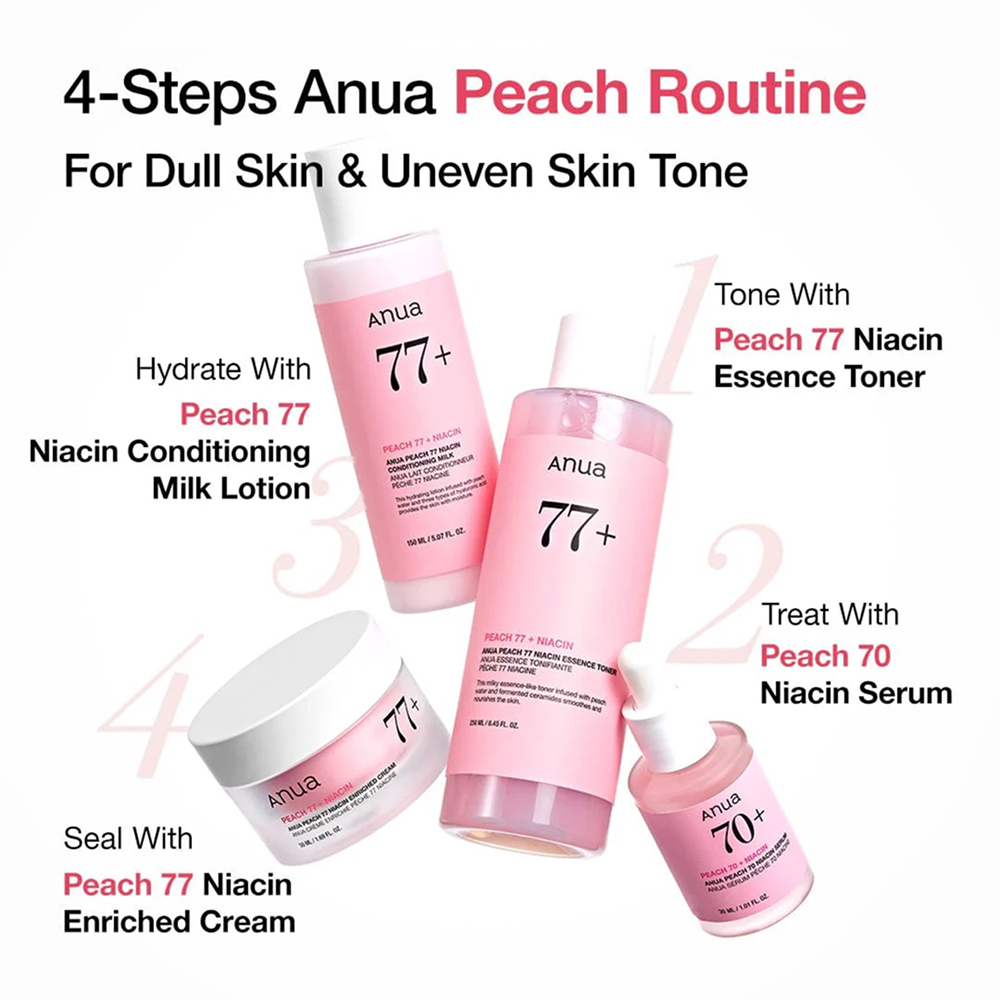 Anua Peach 70% Niacinamide Serum 30ml-Niacinamide Serum-Beauty and hair supply