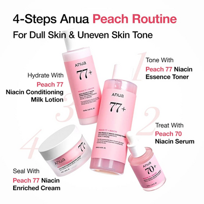 Anua Peach 70% Niacinamide Serum 30ml-Niacinamide Serum-Beauty and hair supply