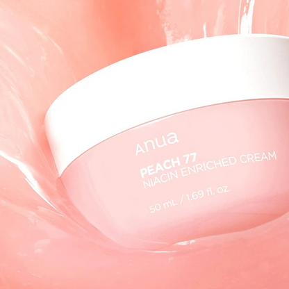Anua Peach 77% Niacin Enriched Cream - 50ml-Collagen Glow Moisturizer-Beauty and hair supply