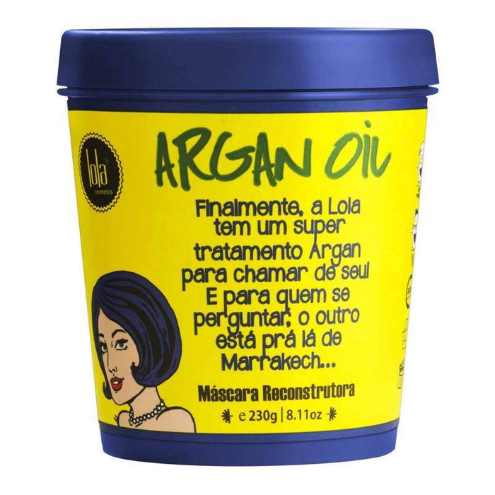 Argan Oil Mascara Reconstructora Lola Cosmetics - Beauty and Hair Supply