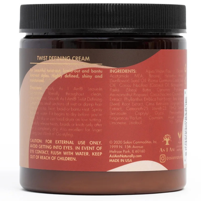 As I Am Classic Twist Defining Cream-Twist &amp; Braid Cream-Beauty and hair supply