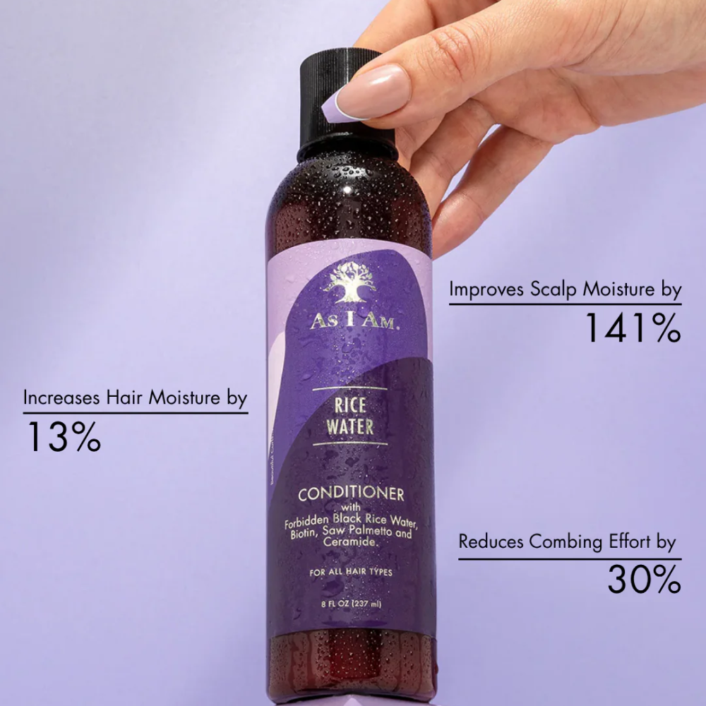 As I Am Rice Water Conditioner 237ml-Moisturizing Conditioner-Beauty and hair supply