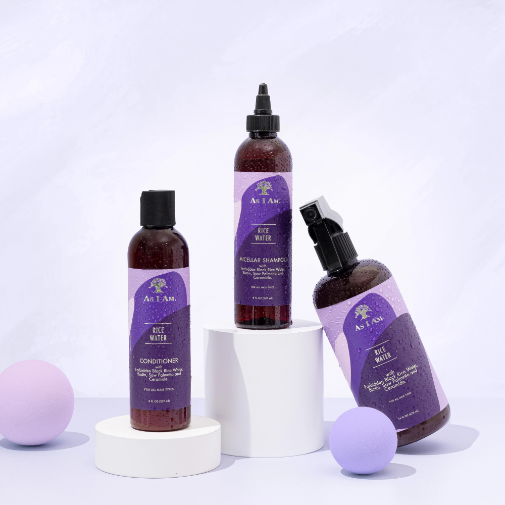 As I Am Rice Water Miscellar Shampoo 237ml-Gentle Shampoo-Beauty and hair supply