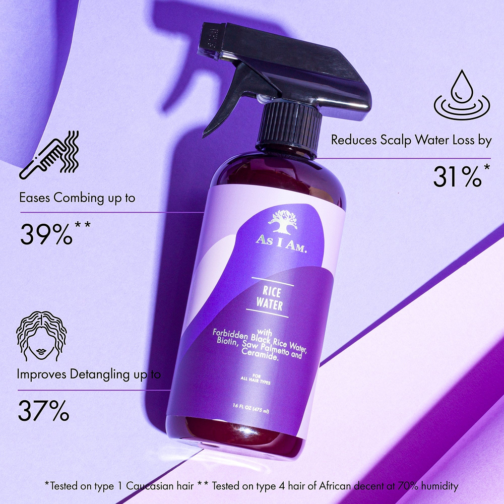 As I Am Rice Water Spray 475ml-Curl Refresher-Beauty and hair supply