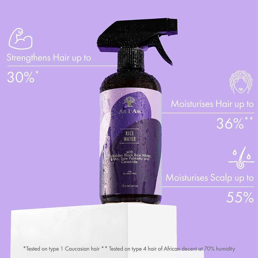 As I Am Rice Water Spray 475ml-Curl Refresher-Beauty and hair supply