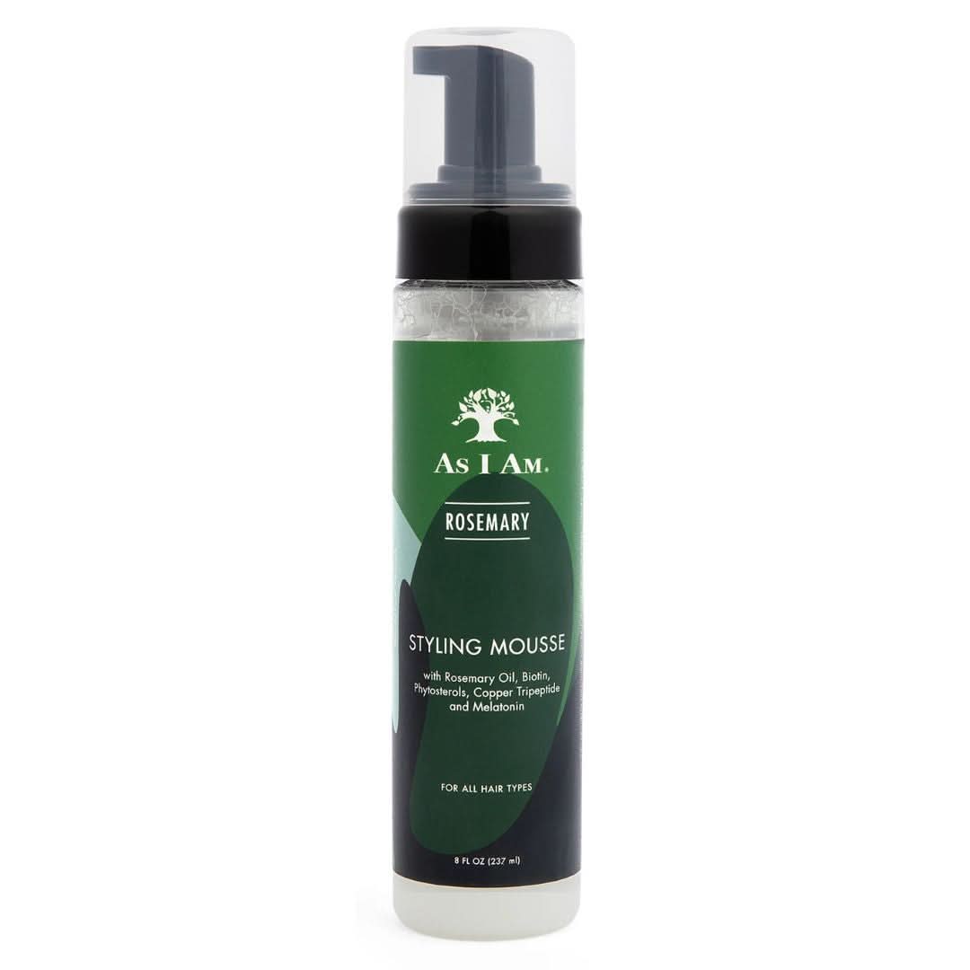 As I Am Rosemary Mousse 237ml-Styling Mousse-Beauty and hair supply