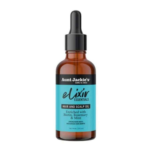 Aunt Jackie’s Elixir Essentials Biotin And Rosemary Hair Scalp Oil 59ml - Beauty and Hair Supply