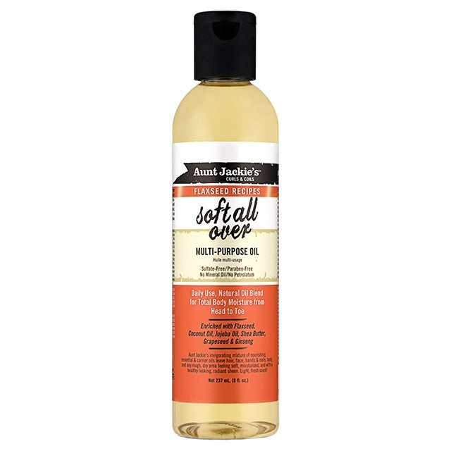 Aunt Jackie's Flaxseed Soft All Over Oil 237ml - Beauty and Hair Supply