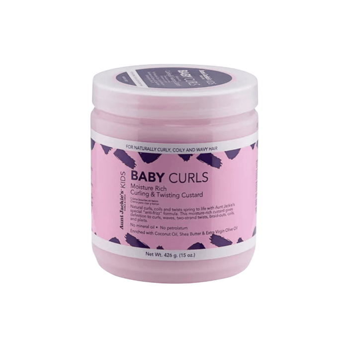 Aunt Jackie's Kids Baby Curling & Twisting Custard 426g - Beauty and Hair Supply