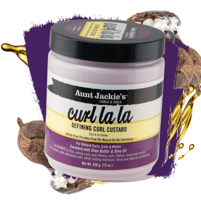 Aunt Jackie´s Curl La La Defining Curl Custard 426g - Beauty and Hair Supply