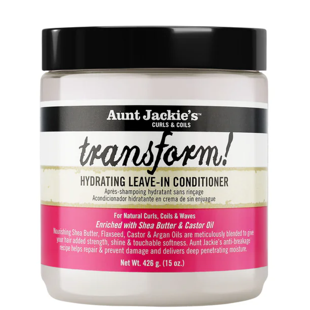Aunt Jackie’s Transform! Hydrating Leave-In Conditioner 426g-All-Beauty and hair supply