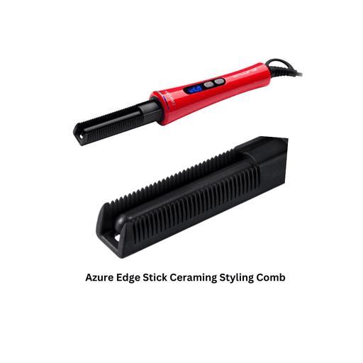 Azure Edge Stick Ceraming Styling Comb - Beauty and Hair Supply