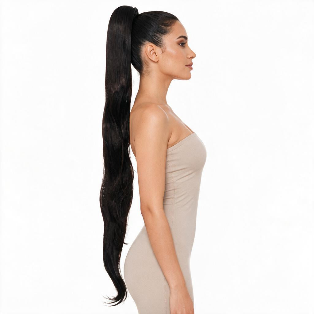 Kuknus Synthetic Bombay Girl Ponytail 32"