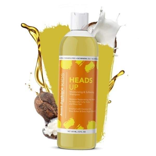 Heads Up Moisturising and Softening Shampoo Aunt Jackie's 355ml - Beauty and Hair Supply