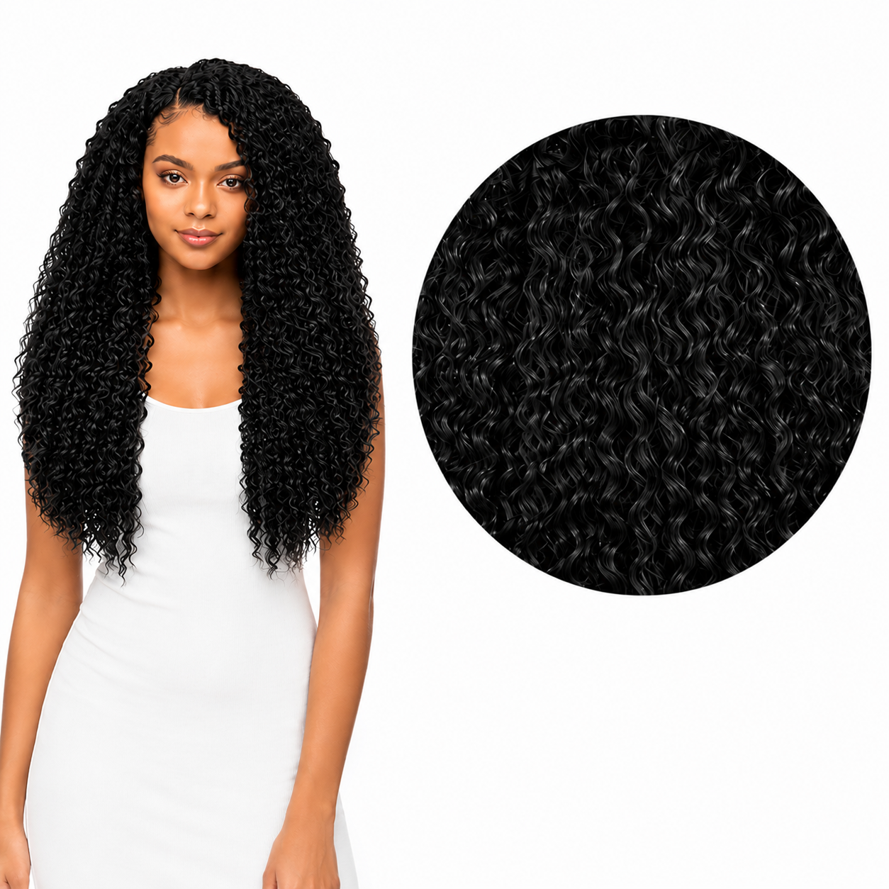Sleek Fashion Idol 101 Synthetic Classic Brazilian Hair - Bolivie Natural Weave 20"