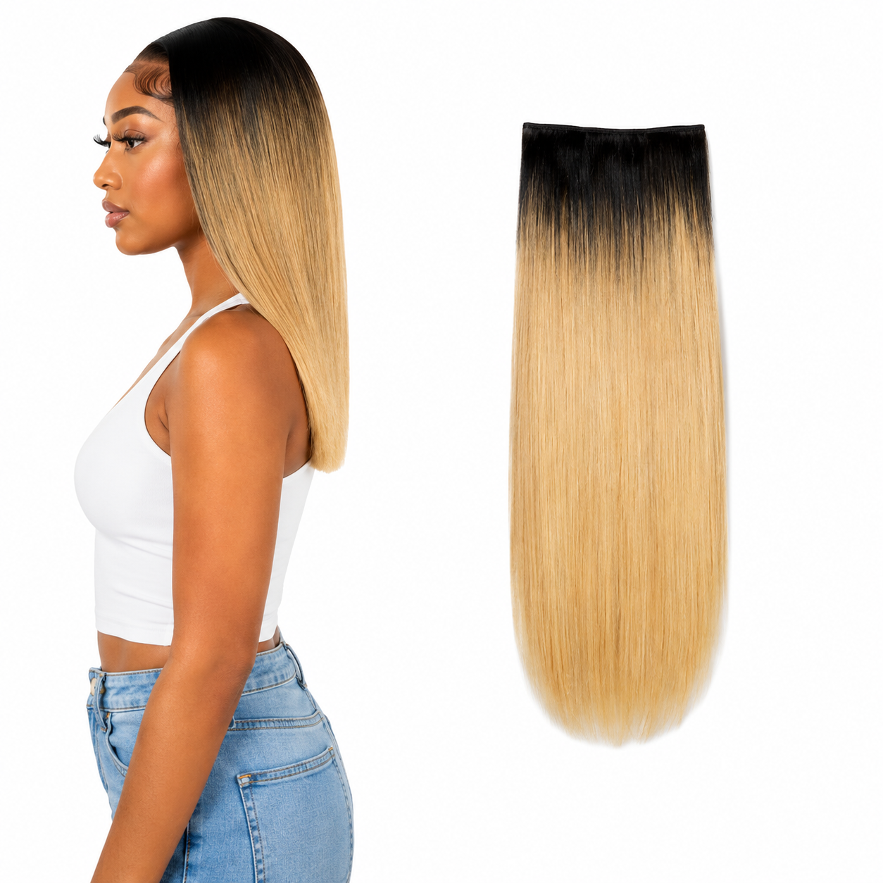 Ei Brazilian Unprocessed Straight Human Hair Wave