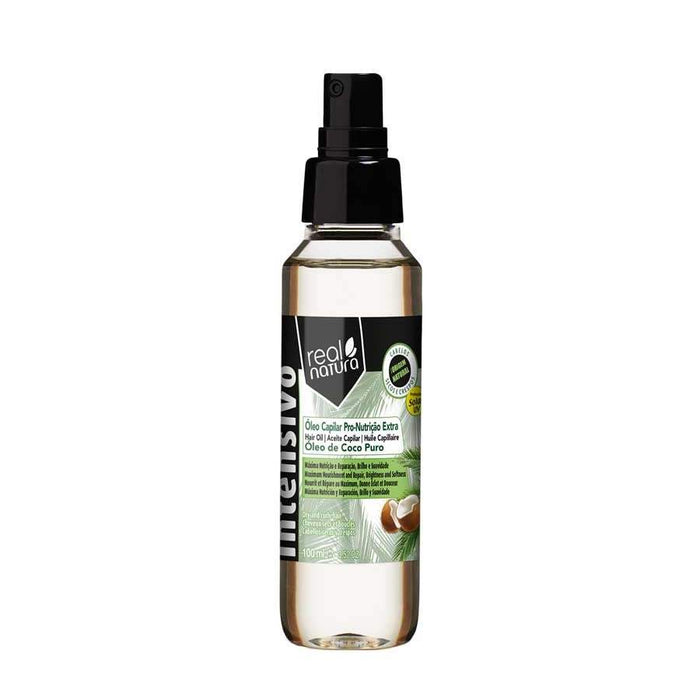 Oil Pro-Nutriçao Extra Coco 100ml Real Natura - Beauty and Hair Supply