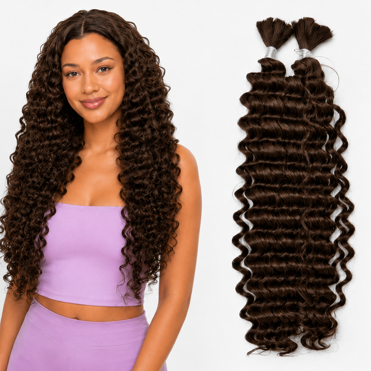 Kuknus Peruvian Remi Boho Deep Twist Bulk 22"