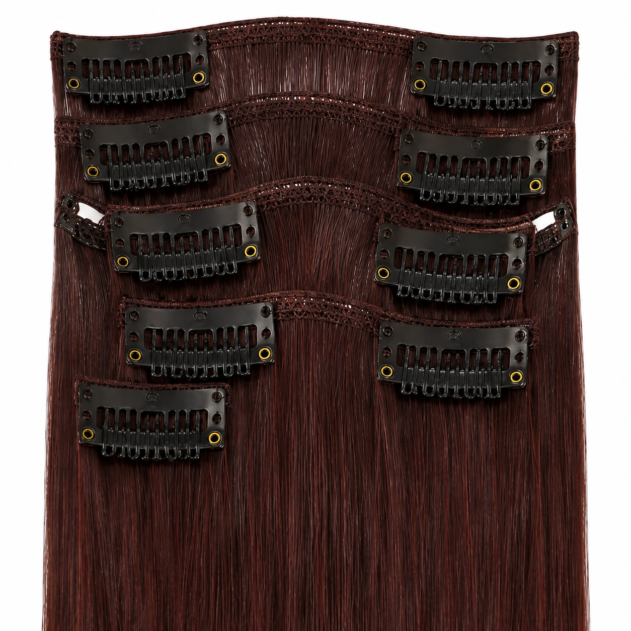 Sleek Synthetic Fashion Idol 101 Clip-In Hair Extensions 18"
