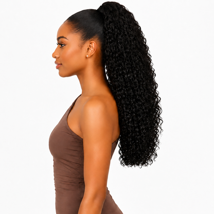 Kuknus Synthetic Chad Girl Ponytail 20"