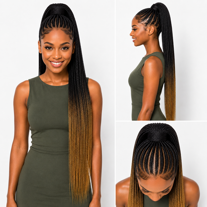 X-Pression 2X Pre-Stretched Synthetic Braids 24"