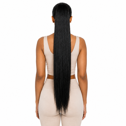 Darbro Doja Synthetic Silky Straight Ponytail 32"