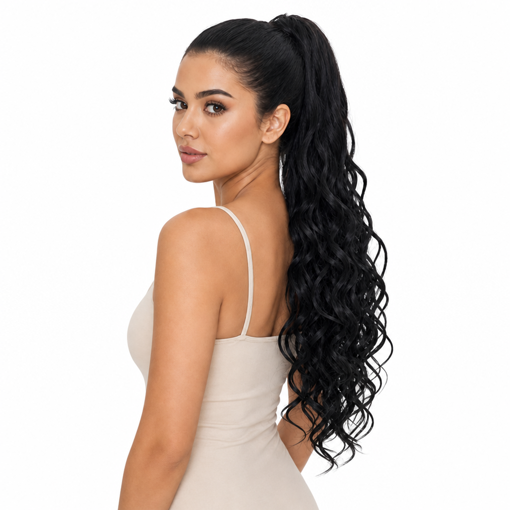 Kuknus Synthetic Jersey Girl Ponytail 26"