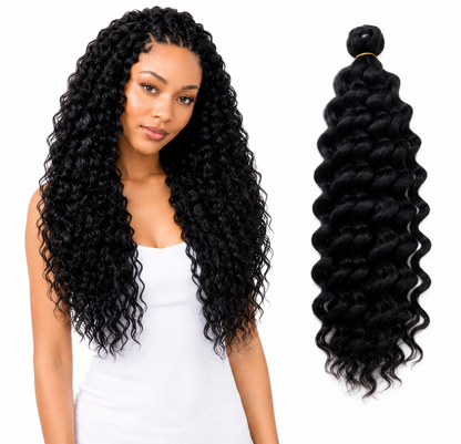 Kuknus Synthetic Deep Twist Bulk Braids 20"