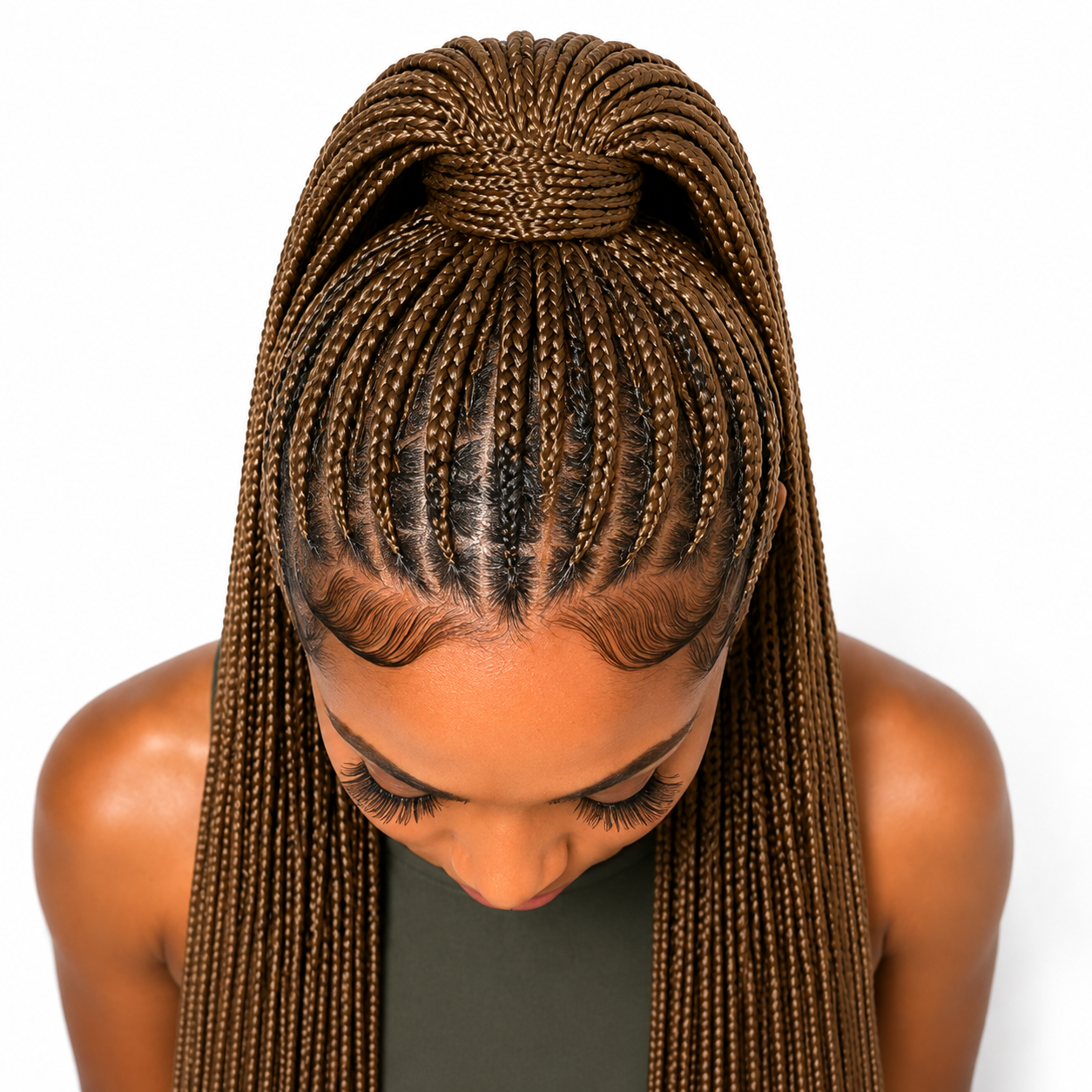 X-Pression 2X Pre-Stretched Synthetic Braids 24"