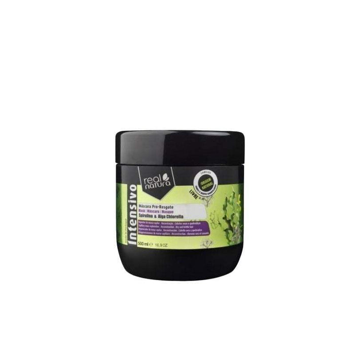 Mascarilla Pro-Resgate Spirulina & Alga Chlorella Real Natura - Beauty and Hair Supply