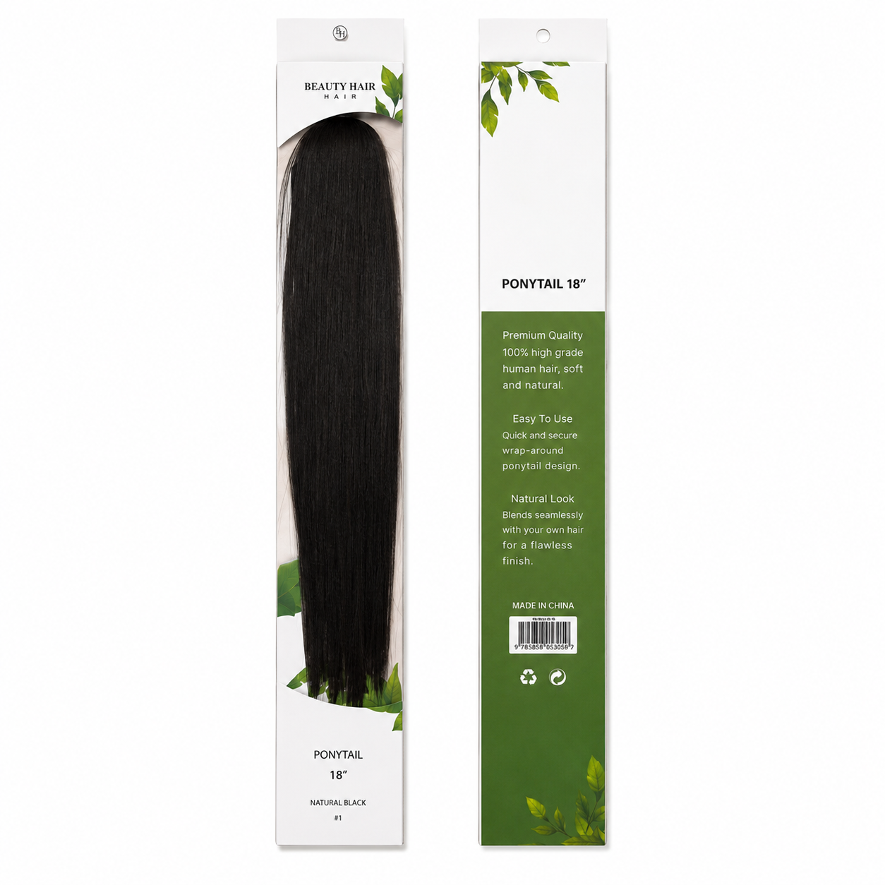 Kuknus Ponytail Style London Girl 22&