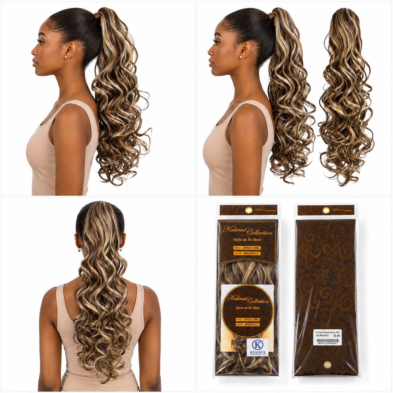 Kuknus Ponytail Style Jersey Girl