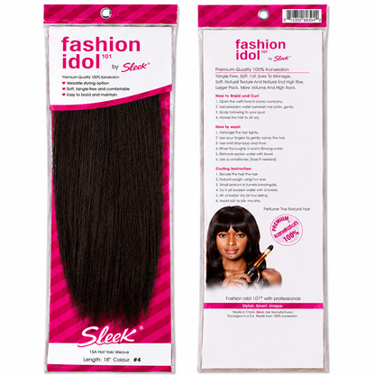 Sleek Fashion Idol 101 Weave Hair Extensions 16