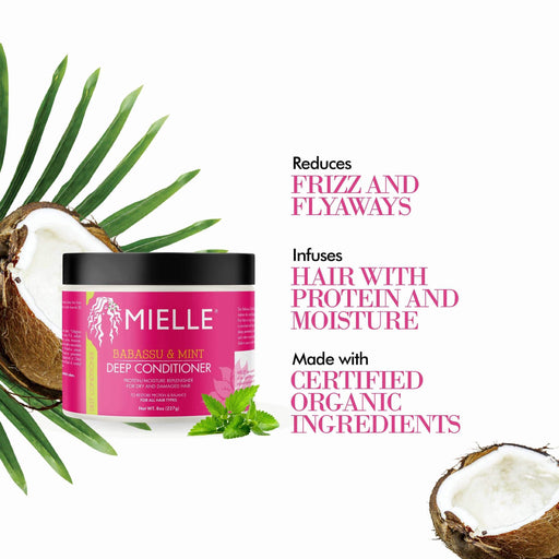 Babassu & Mint Deep Conditioner Mielle - Beauty and Hair Supply