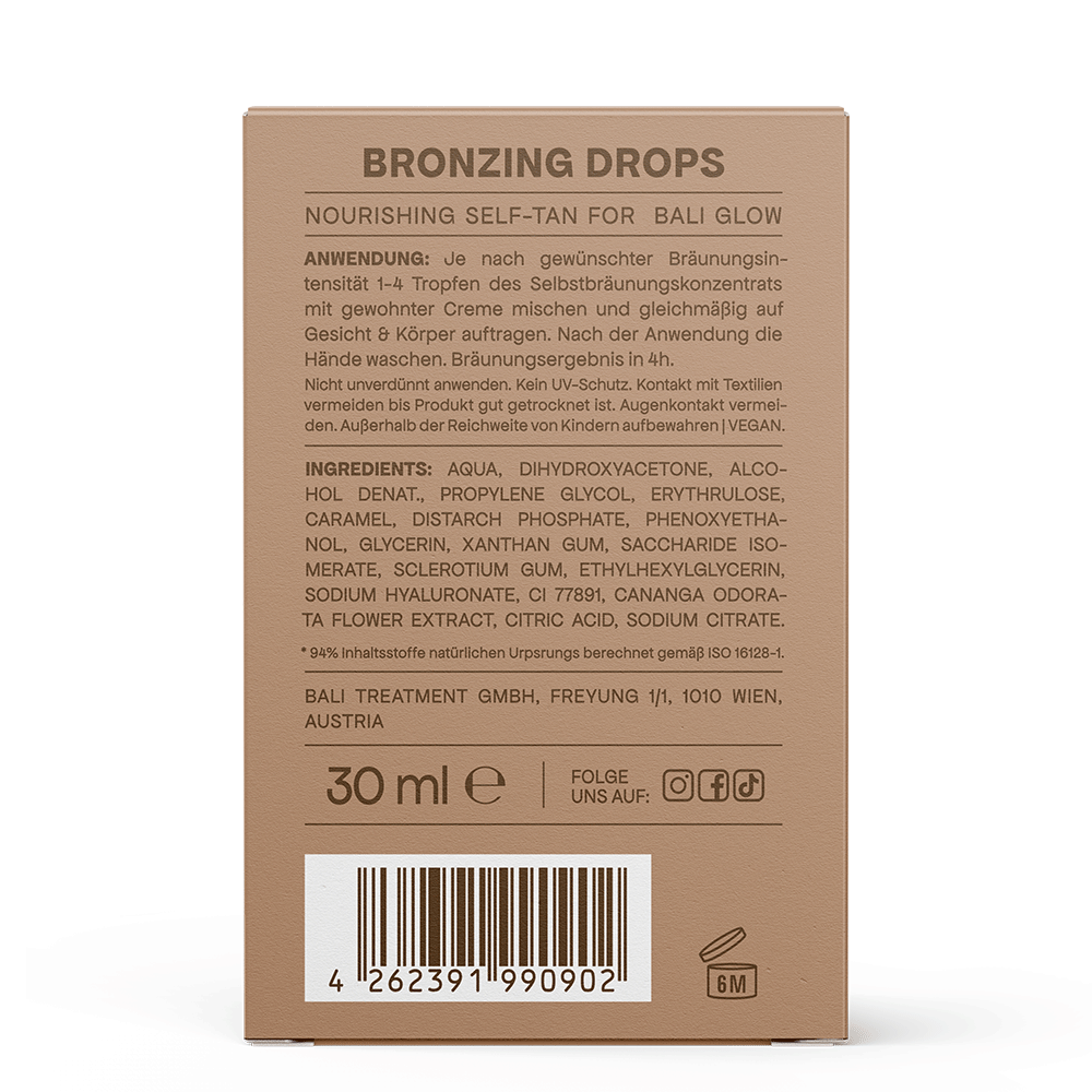 Bali Curls Bali Bronze Bronzing Drops 30ml-Tanning Drops-Beauty and hair supply