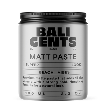 Bali Curls Bali Gents Matt Paste 100ml-Hair Matte Paste-Beauty and hair supply