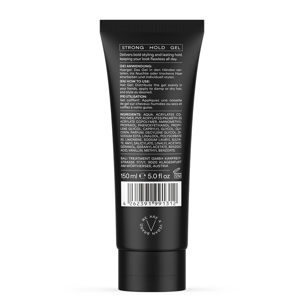Bali Curls Bali Gents Strong Hold Gel 150ml-Gel-Beauty and hair supply